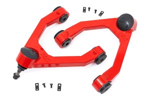 Chevrolet K1500 Suburban Upper Control Arms - Rough Country - Forged, 2-3 Inch Lift - Red - '93-'99
